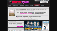 Desktop Screenshot of modern-squash.com